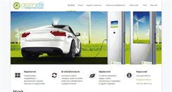 Desktop Screenshot of greenetik.eu